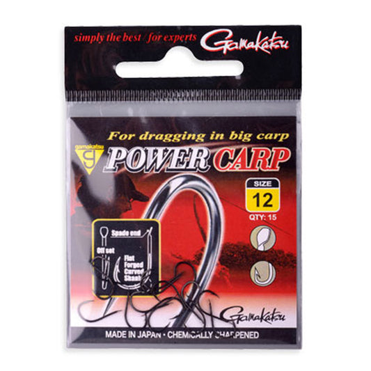 Gamakatsu Power Carp Flatted Eye