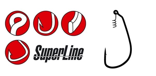 Gamakatsu Worm EWG Superline Spring Lock