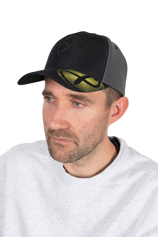 Matrix Faded Print Cap Black