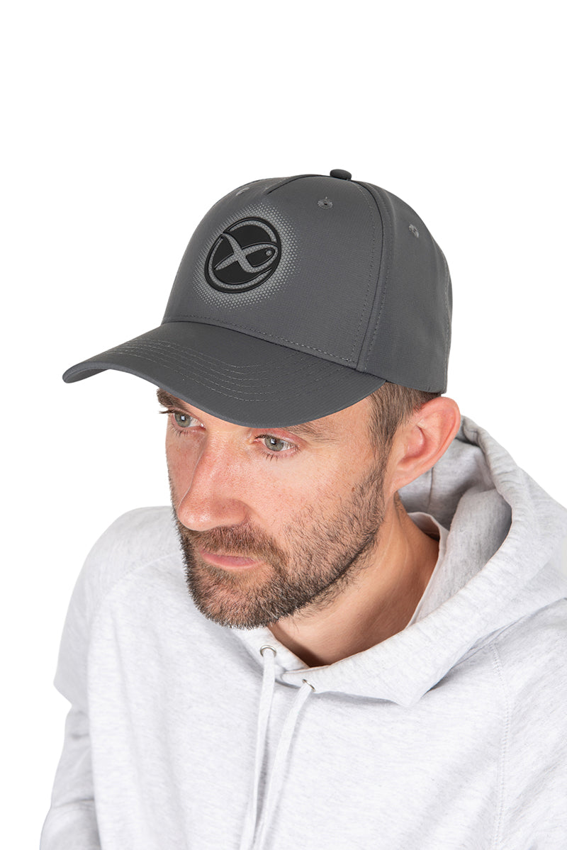 Matrix Faded Print Cap Dark Grey