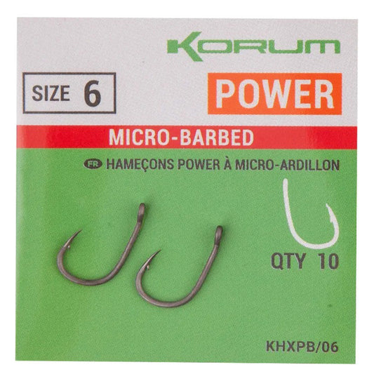 Korum Expert Power Micro Barbed