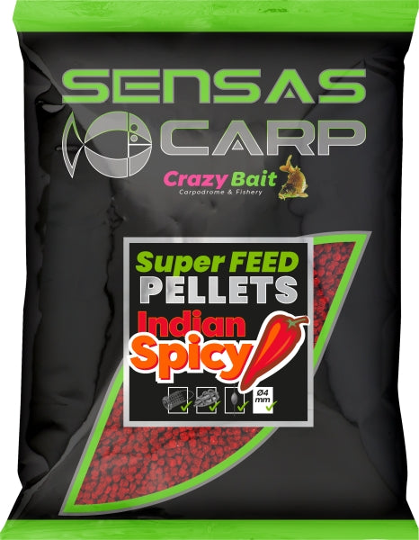 Sensas Super Feed Pellets Indian Spicy