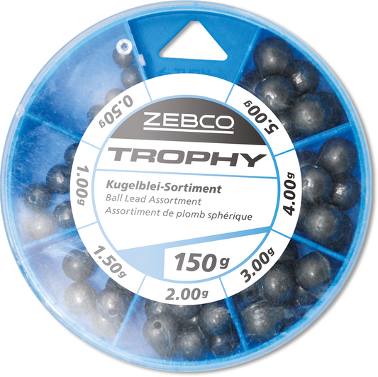 Zebco Ball Lead Assortment 150g