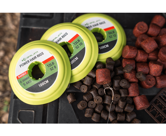 Korum Power Hair Rigs 1 mtr.