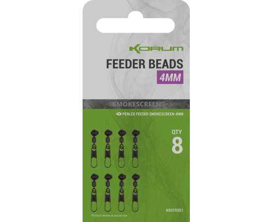 Korum Smokescreen Feeder Beads 4 mm