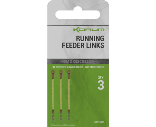 Korum Smokescreen Running Feeder Links