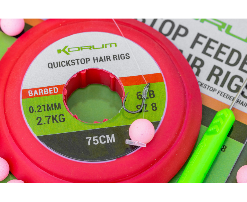 Korum Limitless Quickstop Feeder Hair Rigs