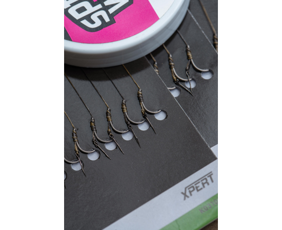 Korum Power Braid Spiked Method Hair Rigs