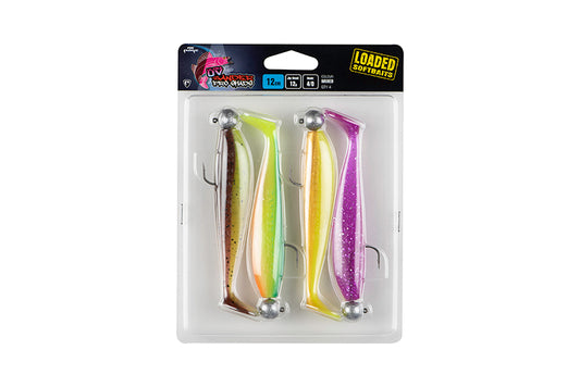 Fox Rage Zander Pro Shad Loaded UV Mixed Colour Packs