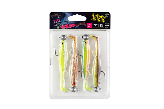 Fox Rage Slick Shad Loaded UV Mixed Colour Packs