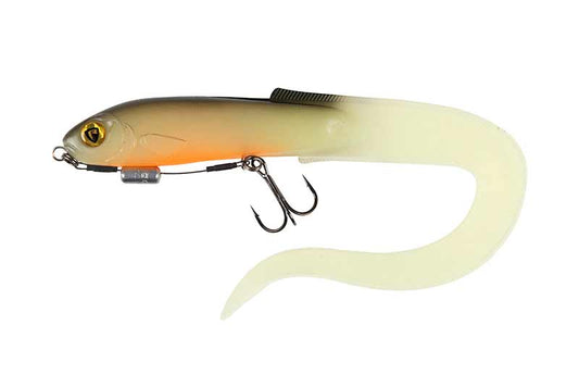 Fox Rage Slick Eel Loaded - UV Hot Olive