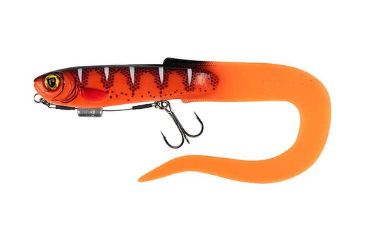 Fox Rage Slick Eel Loaded - UV Wake Red