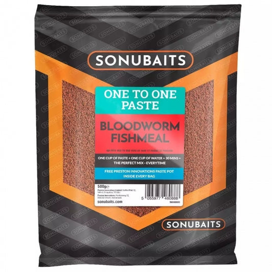 Sonubaits One To One Paste Bloodworm Fishmeal