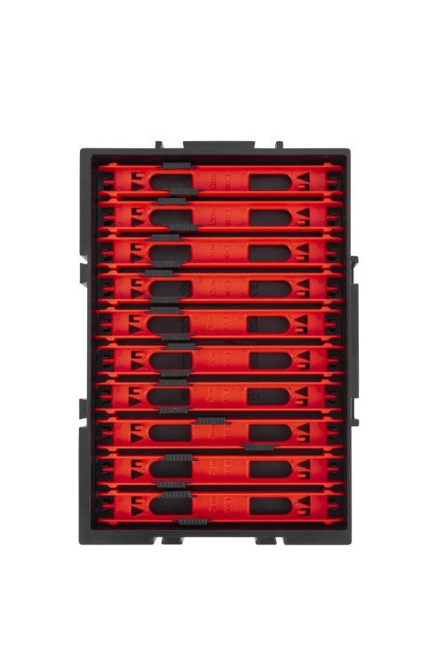 Preston Interlok Winder Tray - 13cm Red
