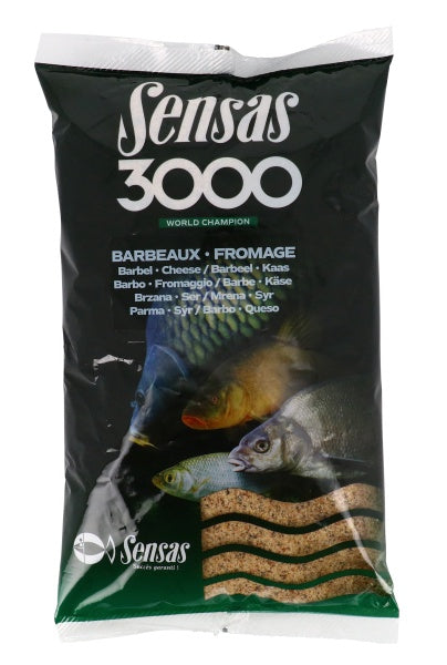 Sensas 3000 Barbeau Fromage (barbeel/kaas) 1kg