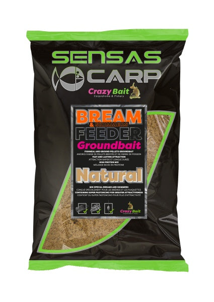 Sensas Uk Bream Feeder Natural