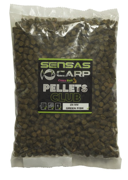 Sensas Pellets Club Groen Vis
