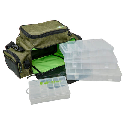 Gunki Overtake Box Bag Front Stripes