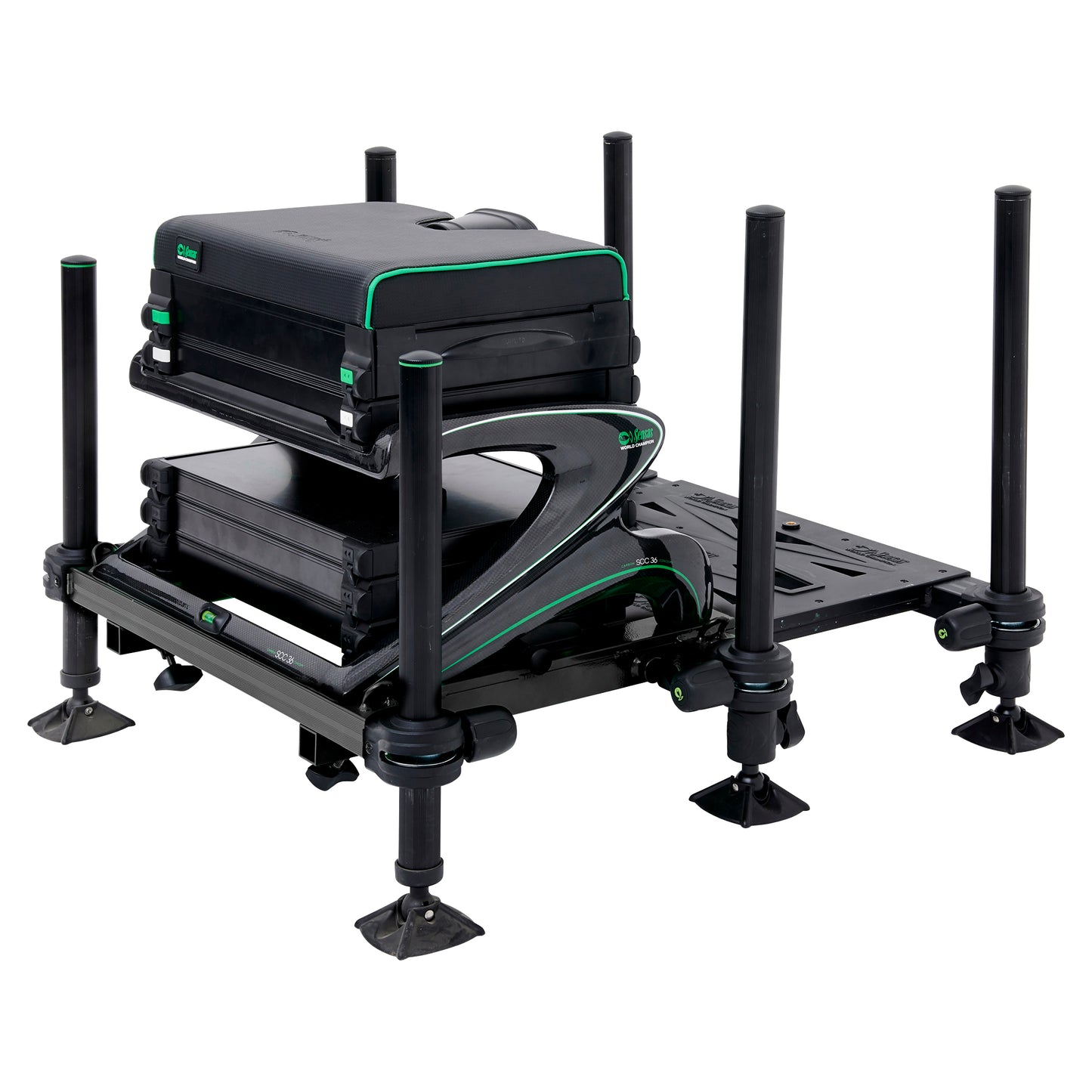 Sensas World Champion Carbon SCC36 Seatbox