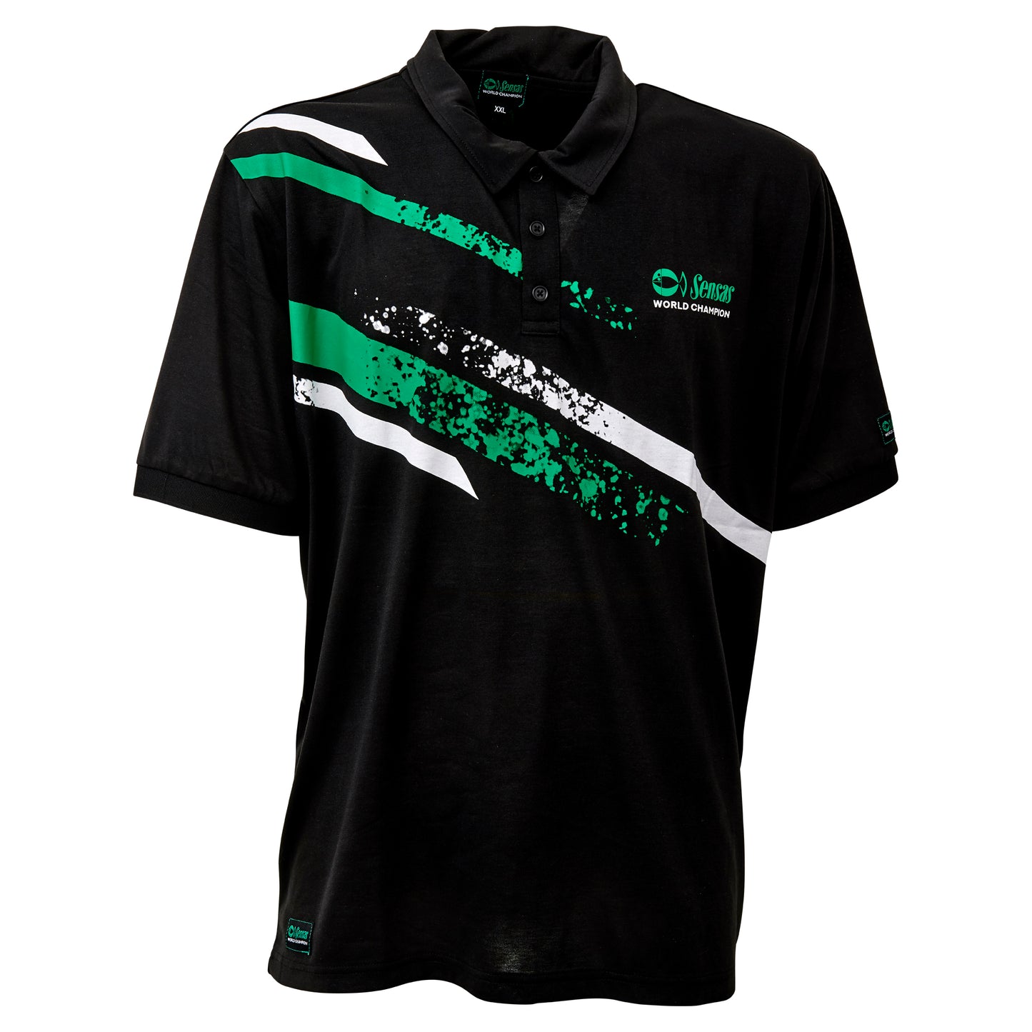 Sensas Stripes Black Polo