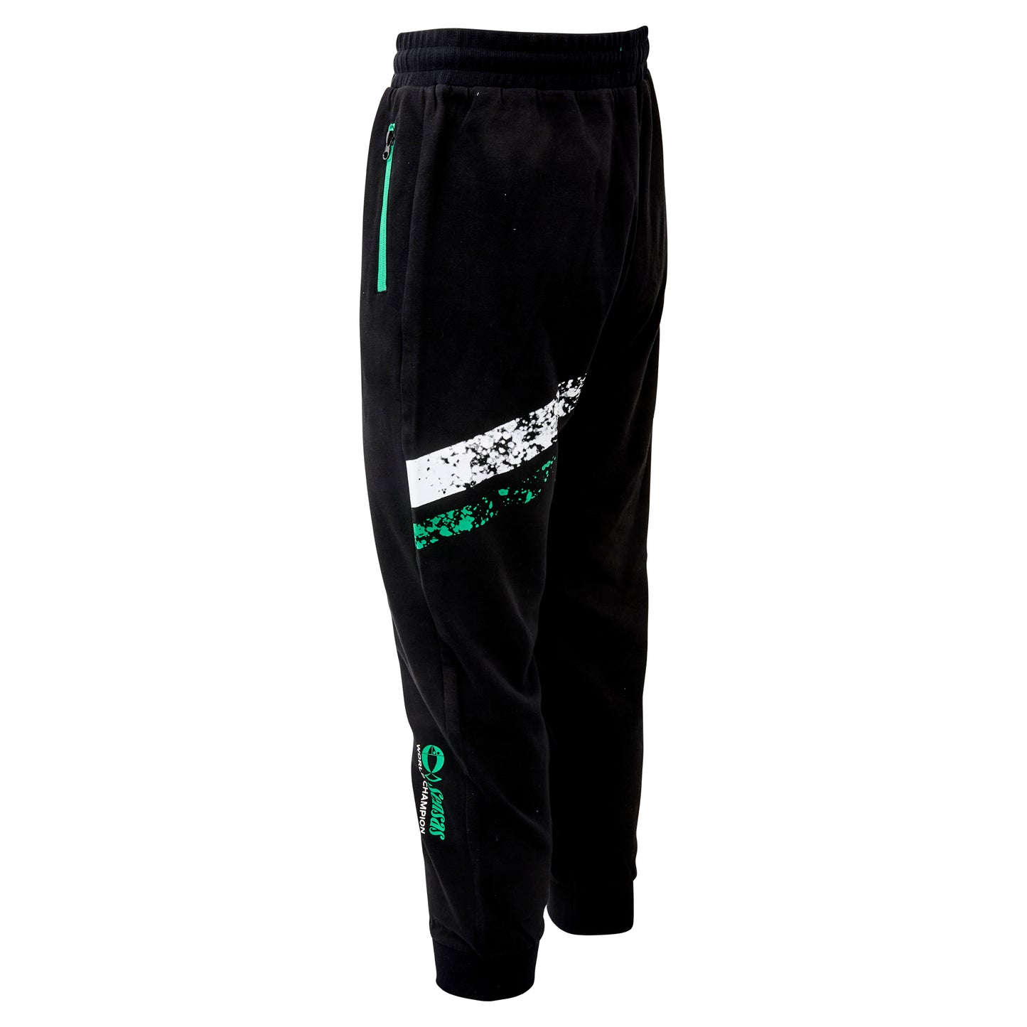 Sensas Stripes Black Joggers