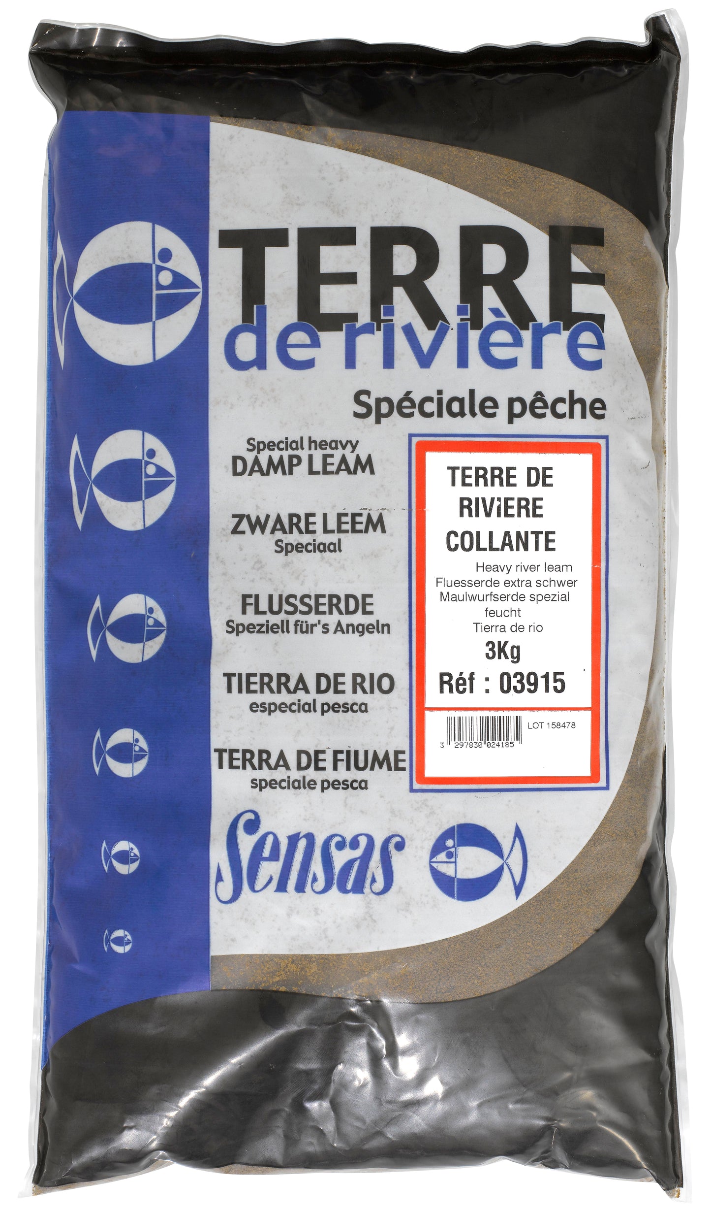 Sensas Terre De Rivier Collante (klevend)