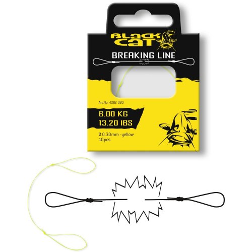 Black Cat Breaking Line