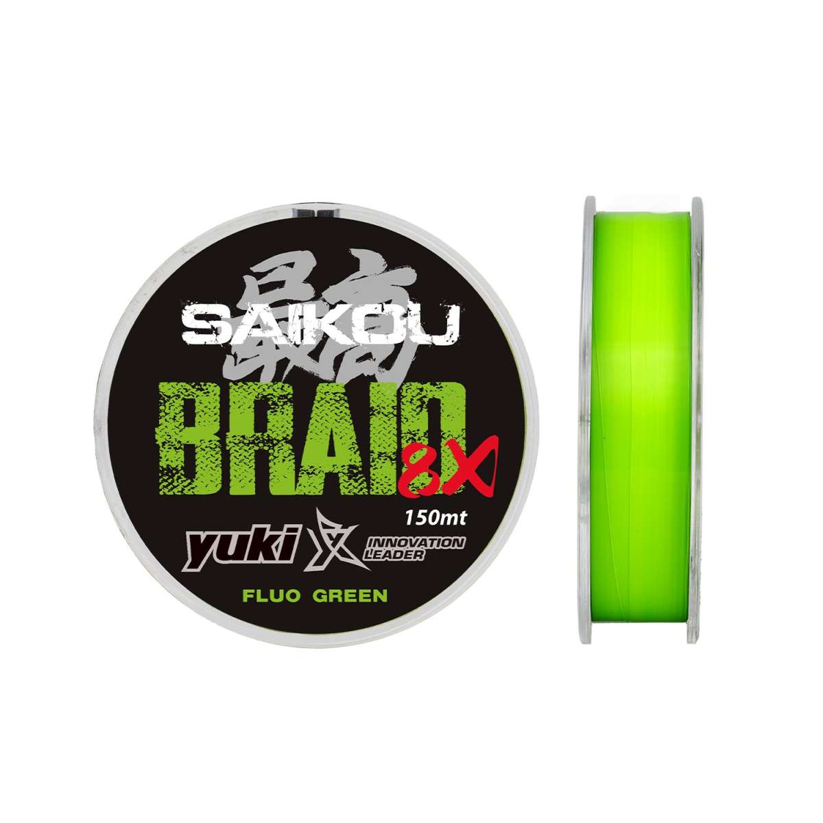 Yuki Saikou Braid 8X Fluo Green
