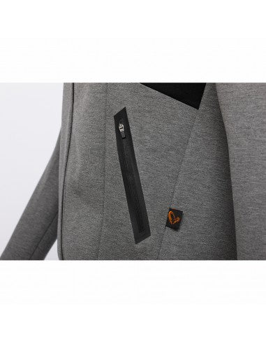 Savage Gear Tec-Foam Zip Hoodie Dark Grey