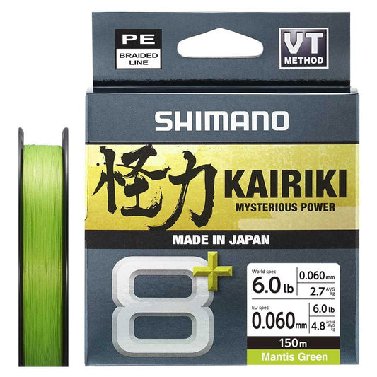 Shimano Kairiki 8+ Mantis Green