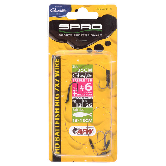 Spro Heavy Duty Baitfish Rig 7X7