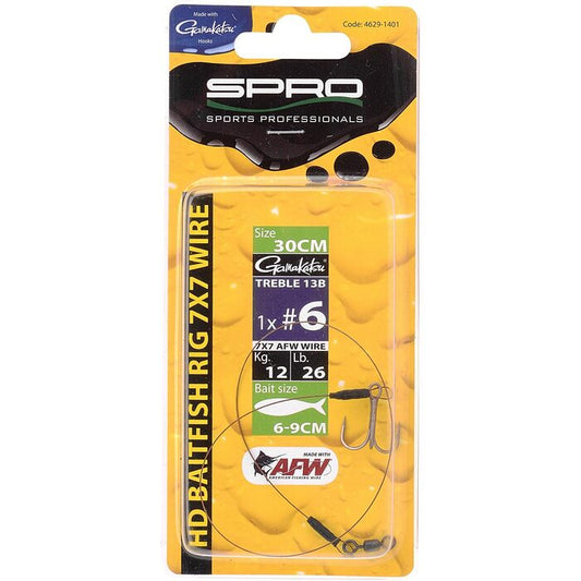 Spro Heavy Duty Baitfish Rig 7X7