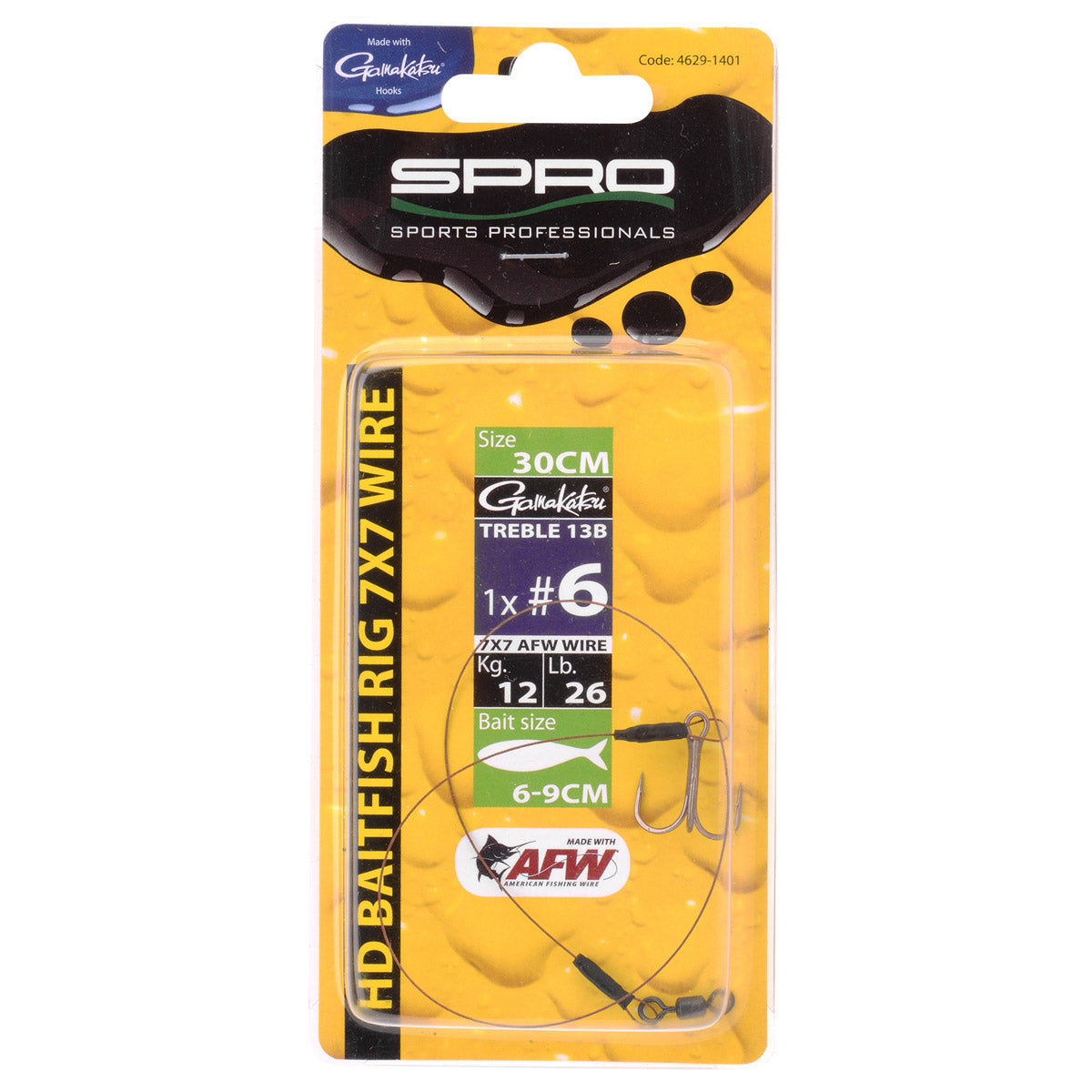 Spro Heavy Duty Baitfish Rig 7X7