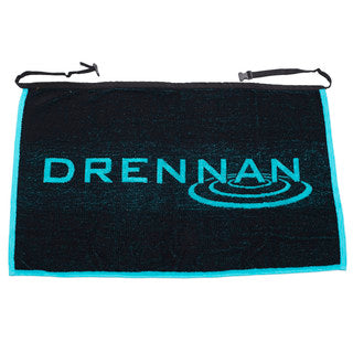 Drennan Apron Towel Black/Aqua