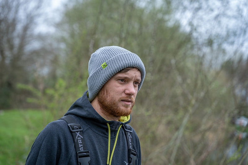 Matrix Thinsulate Beanie Hat - Light Grey