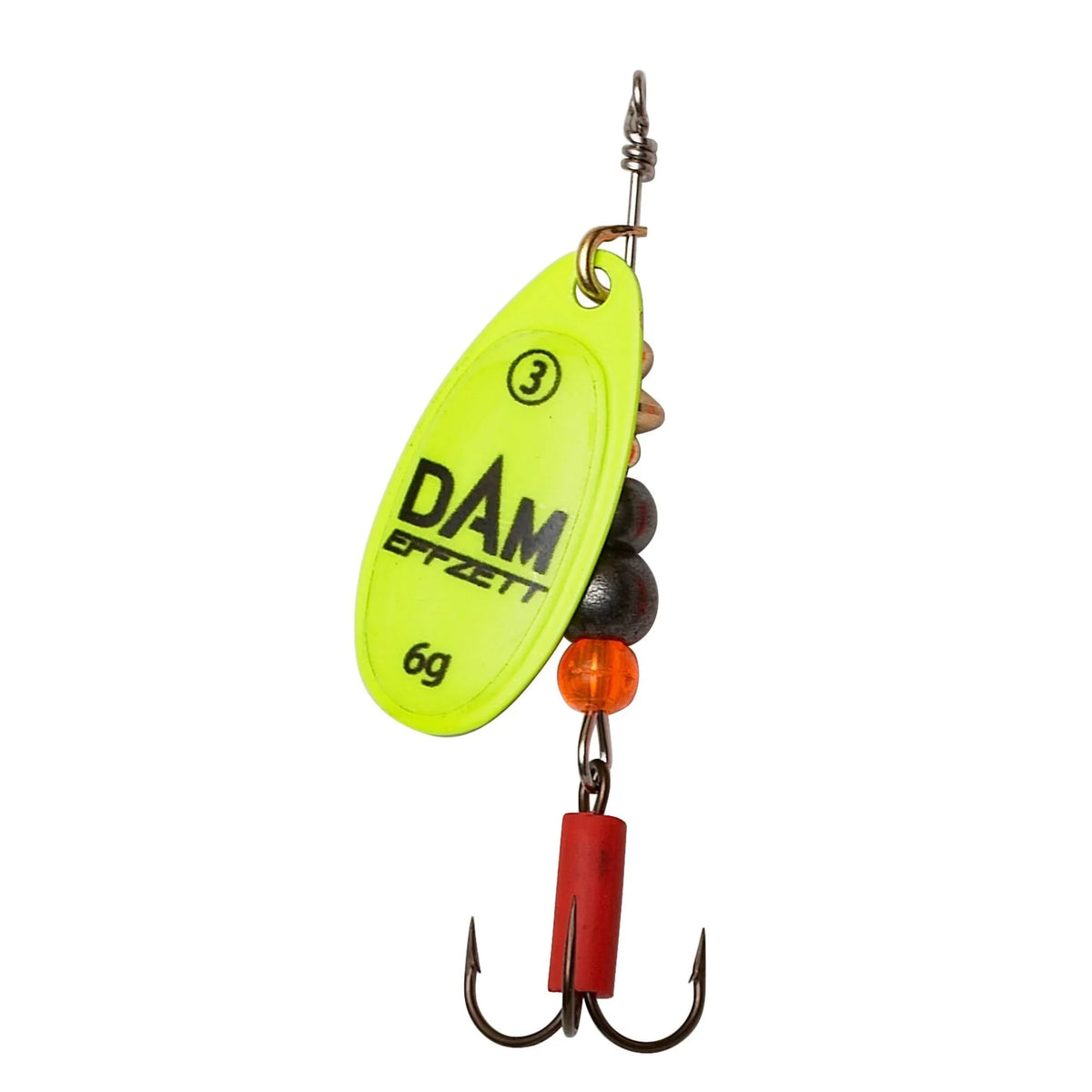 DAM Effzett Fluo Spinner No 2 - 4 gram