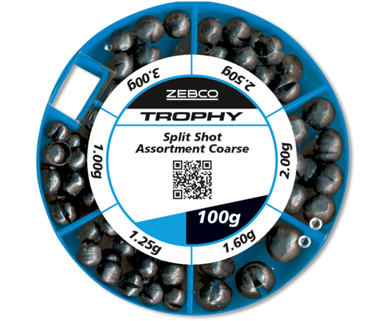 Zebco Split Shot Assortment Coarse